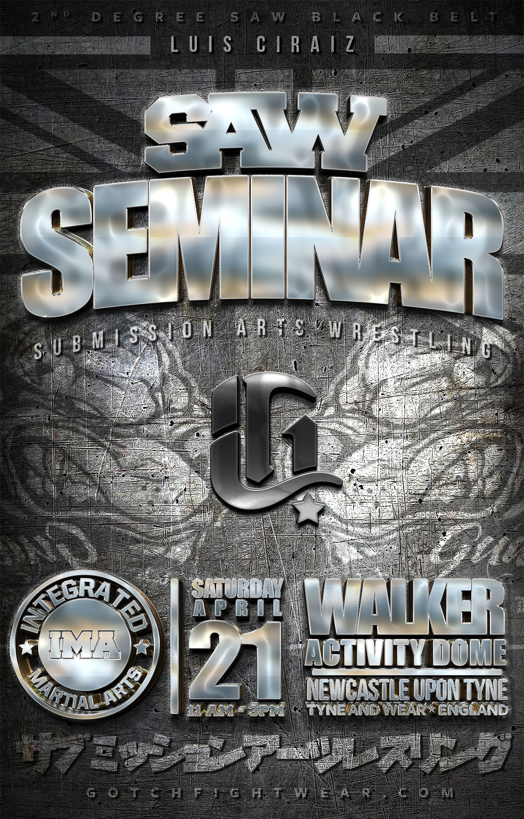 Submission Arts Wrestling (SAW) Seminar