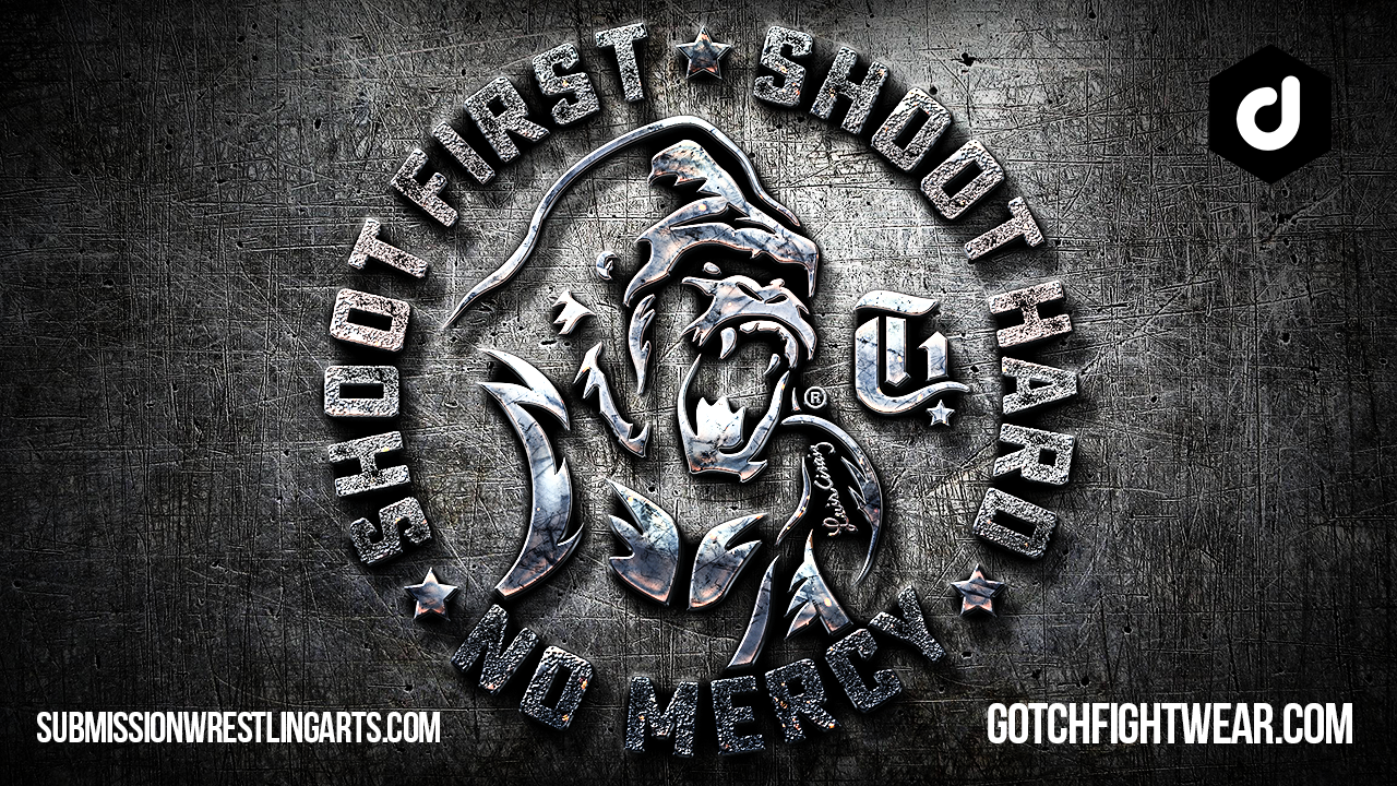 Shoot First, Shoot Hard, No Mercy from Gotch Fightwear